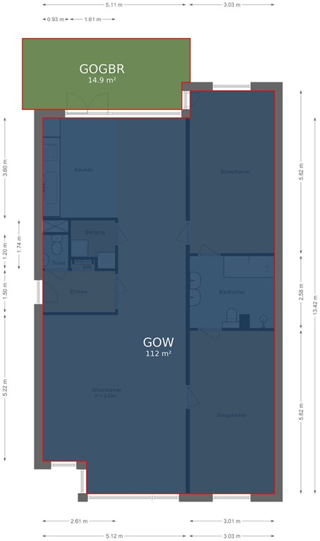 mediumsize floorplan